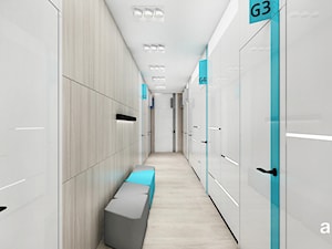 aranżacja korytarza w klinice - zdjęcie od ARTDESIGN architektura wnętrz
