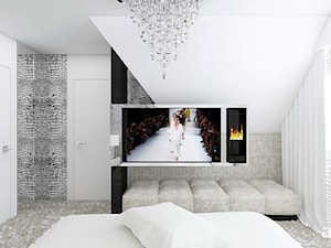 HIGH LIFE | I | Wnętrza domu - Sypialnia, styl nowoczesny - zdjęcie od ARTDESIGN architektura wnętrz