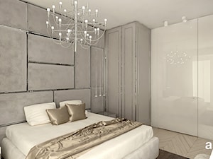 aranżacja sypialni w beżach - zdjęcie od ARTDESIGN architektura wnętrz