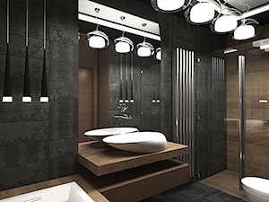 aranżacje nowoczesnych łazienek - zdjęcie od ARTDESIGN architektura wnętrz