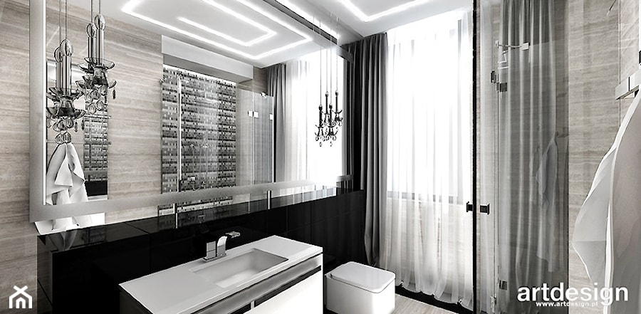 projektowanie łazienek - zdjęcie od ARTDESIGN architektura wnętrz