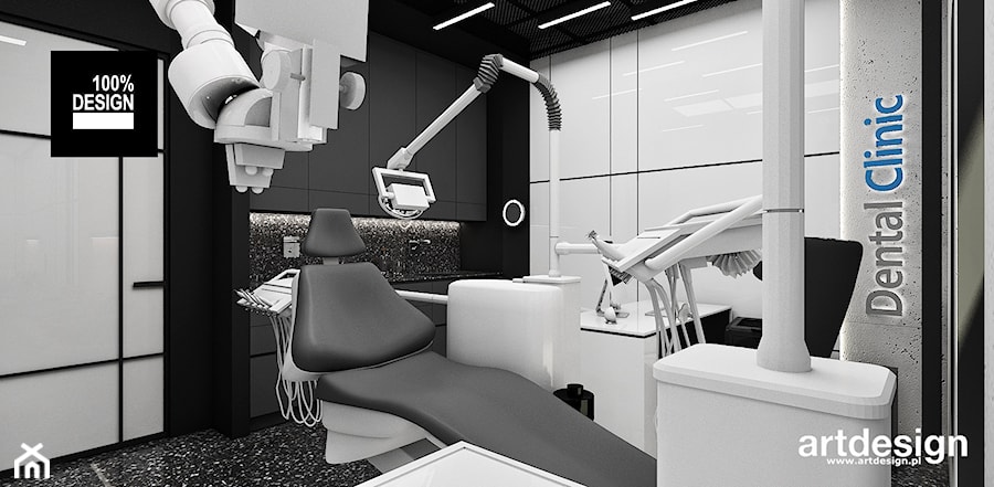 Nowoczesny gabinet stomatologiczny - zdjęcie od ARTDESIGN architektura wnętrz