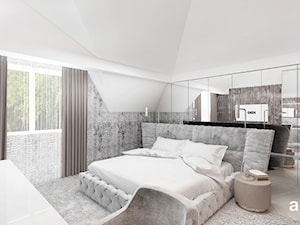 jasny wystrój sypialni - zdjęcie od ARTDESIGN architektura wnętrz