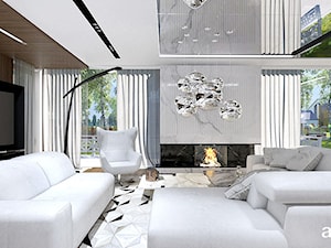 TALL STORY | Wnętrze domu - Salon, styl nowoczesny - zdjęcie od ARTDESIGN architektura wnętrz