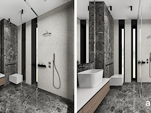 Nowoczesna, minimalistyczna łazienka - zdjęcie od ARTDESIGN architektura wnętrz