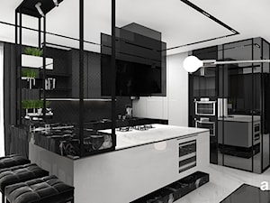 projekt otwartej kuchni - zdjęcie od ARTDESIGN architektura wnętrz