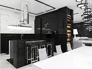 projekt kuchni z jadalnią - zdjęcie od ARTDESIGN architektura wnętrz