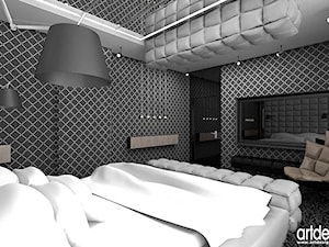 projektowanie męskiej sypialni - zdjęcie od ARTDESIGN architektura wnętrz
