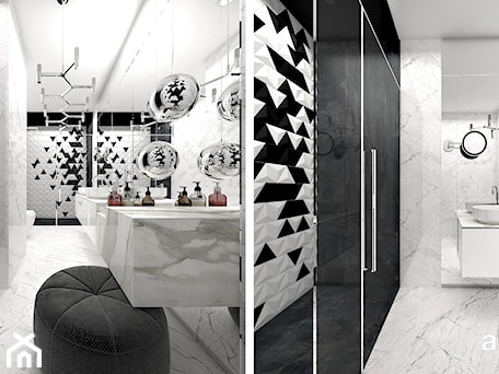 Aranżacje wnętrz - Łazienka: łazienka w nowoczesnym stylu - ARTDESIGN architektura wnętrz. Przeglądaj, dodawaj i zapisuj najlepsze zdjęcia, pomysły i inspiracje designerskie. W bazie mamy już prawie milion fotografii!