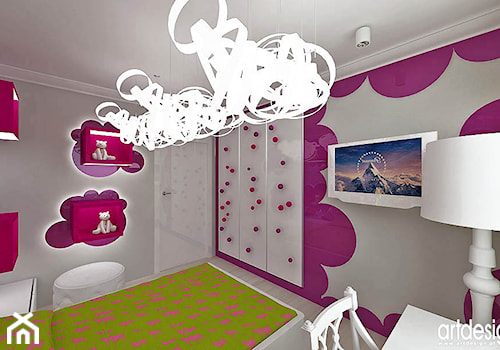 nowoczesne wnętrza pokoi dla dzieci - zdjęcie od ARTDESIGN architektura wnętrz