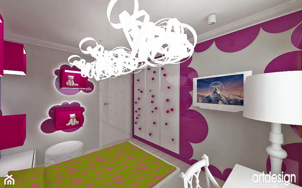nowoczesne wnętrza pokoi dla dzieci - zdjęcie od ARTDESIGN architektura wnętrz - Homebook