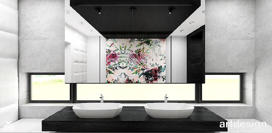 ARTDESIGN HOME COCKTAIL | Sypialnia z łazienką - Łazienka, styl nowoczesny - zdjęcie od ARTDESIGN architektura wnętrz