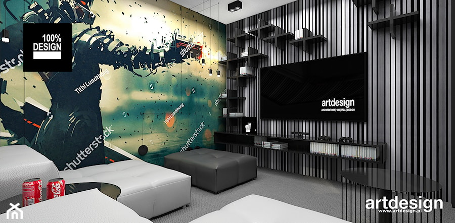 pokój gier - zdjęcie od ARTDESIGN architektura wnętrz