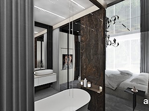 aranżacja łazienki przy sypialni - zdjęcie od ARTDESIGN architektura wnętrz