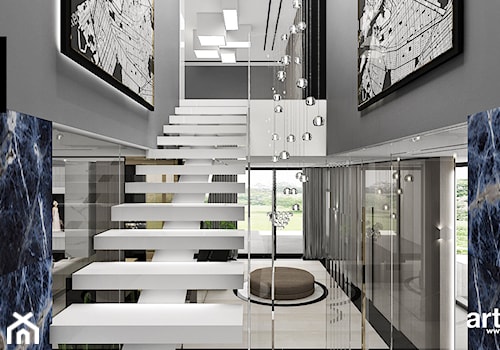 Projekt schodów - zdjęcie od ARTDESIGN architektura wnętrz