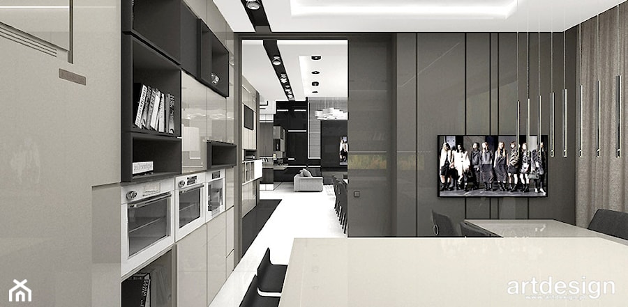 THE ACID TEST | I | Wnętrza rezydencji - Kuchnia, styl nowoczesny - zdjęcie od ARTDESIGN architektura wnętrz
