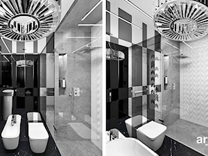 dekoracyjne wnętrze łazienki - zdjęcie od ARTDESIGN architektura wnętrz