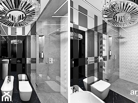 Aranżacje wnętrz - Łazienka: dekoracyjne wnętrze łazienki - ARTDESIGN architektura wnętrz. Przeglądaj, dodawaj i zapisuj najlepsze zdjęcia, pomysły i inspiracje designerskie. W bazie mamy już prawie milion fotografii!