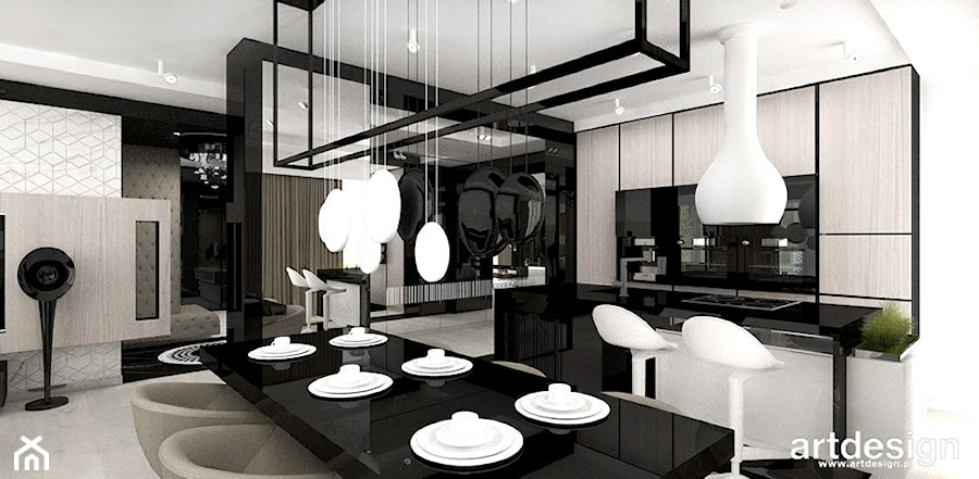 TIME OF YOUR LIFE | Apartament - Kuchnia, styl nowoczesny - zdjęcie od ARTDESIGN architektura wnętrz