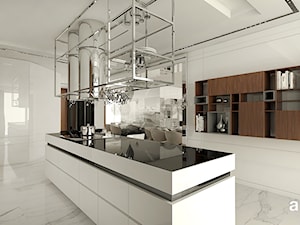 projekt kuchni z wyspą - zdjęcie od ARTDESIGN architektura wnętrz
