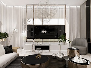 nowoczesny elegancki salon - zdjęcie od ARTDESIGN architektura wnętrz
