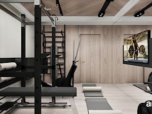 Domowa siłownia - zdjęcie od ARTDESIGN architektura wnętrz