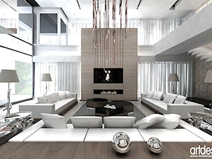 salon w luksusowej rezydencji - zdjęcie od ARTDESIGN architektura wnętrz