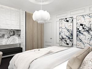 PERFECT MATCH | II | Wnętrza domu - Średnia biała sypialnia, styl nowoczesny - zdjęcie od ARTDESIGN architektura wnętrz
