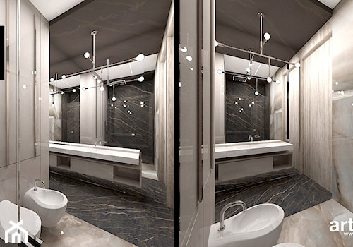 wyrazista łazienka - zdjęcie od ARTDESIGN architektura wnętrz