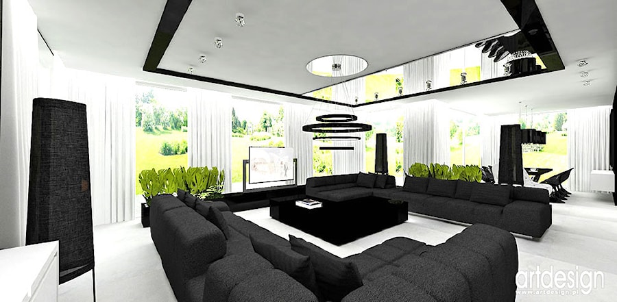 projektowanie wnętrz domu - zdjęcie od ARTDESIGN architektura wnętrz