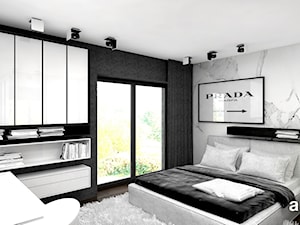 modne wnętrze sypialni nastolatki - zdjęcie od ARTDESIGN architektura wnętrz