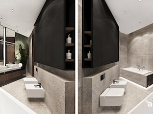 nowoczesne łazienki - zdjęcie od ARTDESIGN architektura wnętrz