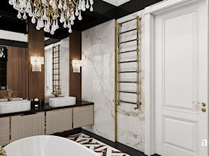 elegancka łazienka w klasycznym stylu - zdjęcie od ARTDESIGN architektura wnętrz