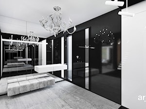 biało-czarne wnętrze - zdjęcie od ARTDESIGN architektura wnętrz