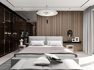 Efektowna sypialnia - zdjęcie od ARTDESIGN architektura wnętrz