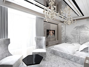SOTTO VOCE | II | Wnętrza domu - Średnia szara sypialnia, styl nowoczesny - zdjęcie od ARTDESIGN architektura wnętrz