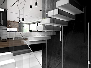 projekt schodów i klatki schodowej - zdjęcie od ARTDESIGN architektura wnętrz