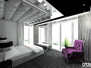 designerskie wnętrze sypialni - zdjęcie od ARTDESIGN architektura wnętrz
