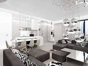 EMOTIONAL POWER | Apartament - Salon, styl nowoczesny - zdjęcie od ARTDESIGN architektura wnętrz