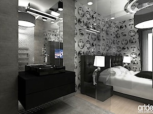 aranżacja nowoczesnej sypialni - zdjęcie od ARTDESIGN architektura wnętrz