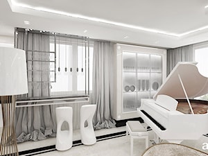 FEMME FATALE | I | Wnętrza apartamentu - Salon, styl nowoczesny - zdjęcie od ARTDESIGN architektura wnętrz