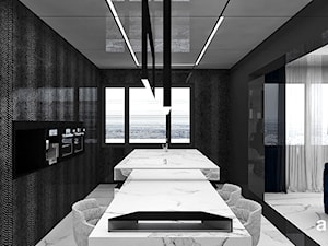 projekt otwartej kuchni w apartamencie - zdjęcie od ARTDESIGN architektura wnętrz