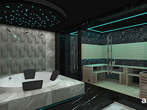 Domowe spa z jacuzzi i sauną - zdjęcie od ARTDESIGN architektura wnętrz