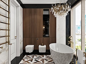 stylizowane wnętrze łazienki - zdjęcie od ARTDESIGN architektura wnętrz