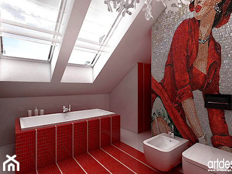 Aranżacje wnętrz - Łazienka: luksusowe wnetrza łazienek - ARTDESIGN architektura wnętrz. Przeglądaj, dodawaj i zapisuj najlepsze zdjęcia, pomysły i inspiracje designerskie. W bazie mamy już prawie milion fotografii!
