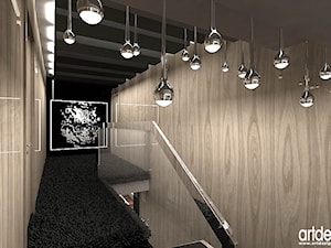 korytarz w nowoczesnym domu - projekty wnętrz - zdjęcie od ARTDESIGN architektura wnętrz