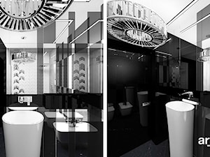 projekt nowoczesnej łazienki - zdjęcie od ARTDESIGN architektura wnętrz