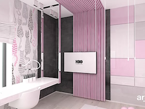 LITTLE BY LITTLE | II | Wnętrza domu - Średni biały czarny różowy pokój dziecka dla nastolatka dla chłopca dla dziewczynki, styl nowoczesny - zdjęcie od ARTDESIGN architektura wnętrz