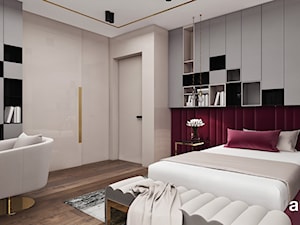 Pastelowa aranżacja sypialni - zdjęcie od ARTDESIGN architektura wnętrz