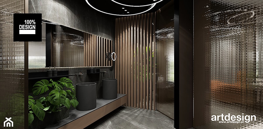 Modna łazienka - zdjęcie od ARTDESIGN architektura wnętrz